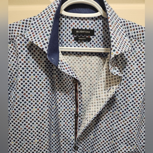 Bugatchi, Men's beautiful casual button down - Picture 4 of 10